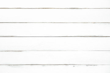 Wall Mural - White colored wood panel background