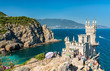 The Swallows Nest Castle near Yalta in Crimea