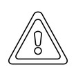 © Gstudio - alert triangle symbol icon