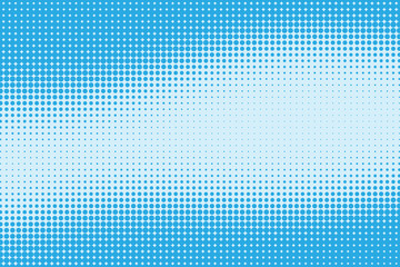 Wall Mural - Halftone dotted pattern as a background