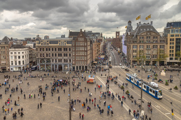 Poster - Amsterdam Dam Square