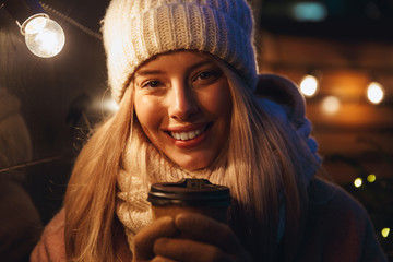 Sticker - Close up of a smiling young woman