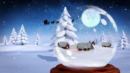 santa sleigh