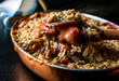 © Andrew Scrivani - Close up of food served in casserole