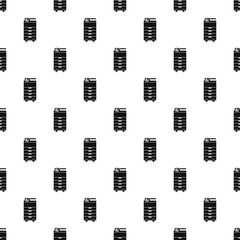 Poster - big office printer pattern seamless vector repeat geometric for any web design