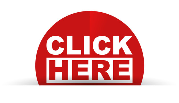 red vector banner click here