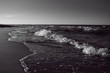 © Noir Fluidica - Baltic Sea beach black and white