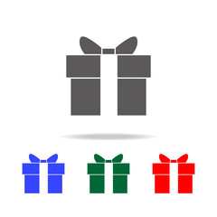 Poster - giftbox icon. Elements of love in multi colored icons. Premium quality graphic design icon. Simple icon for websites, web design, mobile app, info graphics