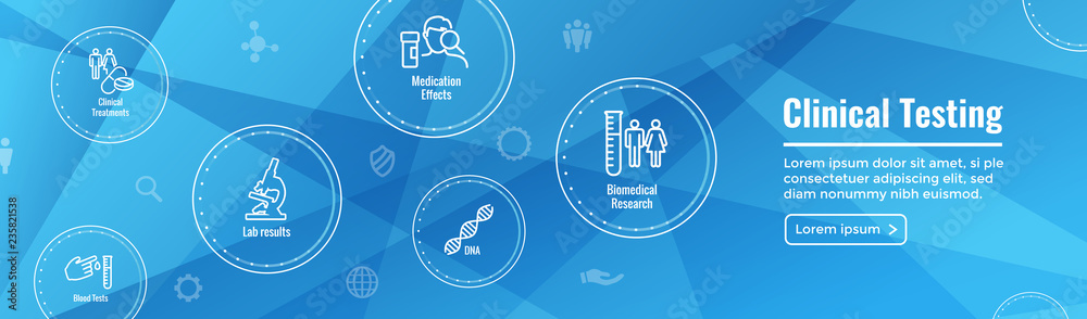 Medical Healthcare Icons w People Charting Disease or Scientific ...