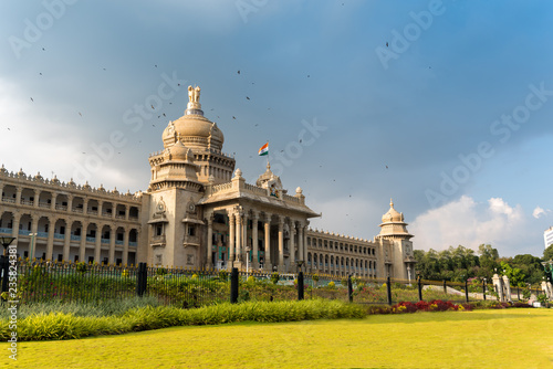 Vidhana Soudha,Bangalore,Karnataka,India Canvas Print