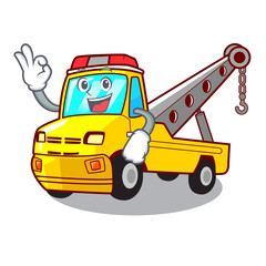 Sticker - Okay truck tow the vehicle with mascot