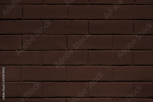 Modern brick wall textured background Canvas Print