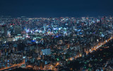 Fototapeta  - 美しい大阪の夜景