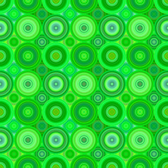 Poster - Abstract circle pattern background - repeatable design