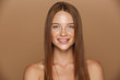 © Drobot Dean - Beauty portrait of a smiling young topless woman