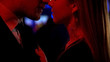 © motortion - Loving couple moving to music at night club close to each other, romantic date