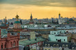 Overview of the city from the roof of the Central Children's World, Moscow, Russia