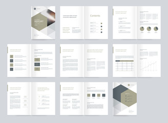 template layout design with cover page for company profile ,annual report , brochures, flyers, presentations, leaflet, magazine,book . and vector a4 scale size for editable.