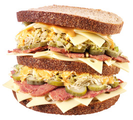 Canvas Print - CLASSIC REUBEN SANDWICH CUT OUT