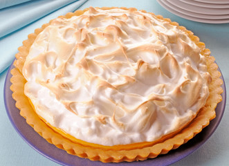 Wall Mural - LEMON MERINGUE PIE