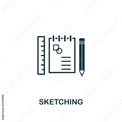 Sketching Icon Premium Style Design From Design Ui And Ux Icon Collection Pixel Perfect Sketching Icon For Web Design Apps Software Print Usage Buy This Stock Vector And Explore Similar Vectors