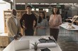 © Wavebreak Media - Portrait of architects standing in office