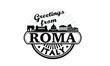 Greetings from rome roma italy