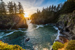 Oregon Coast Sunset - Samuel H Boardman