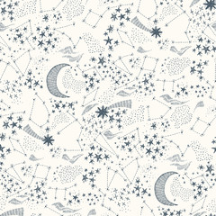 starry sky seamless pattern-01