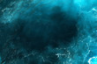 Leinwandbild Motiv blue waters texture
