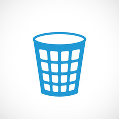 Wall Mural - Paper bin vector icon