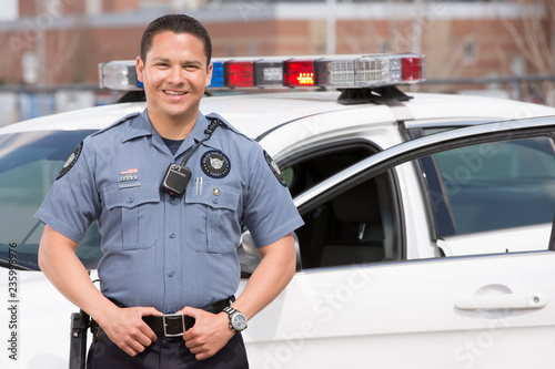 Fotomural EMERGENCY SERVICES - Police Academy Cadet