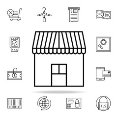 Poster - score icon. online shopping icons universal set for web and mobile