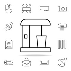 Poster - Mixer icon. internet things icons universal set for web and mobile