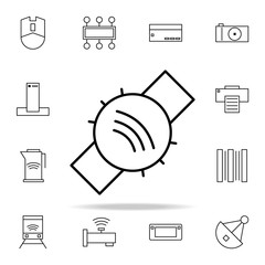 Poster - smartwatch icon. internet things icons universal set for web and mobile