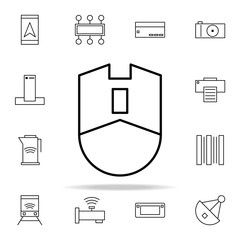 Poster - mouse icon. internet things icons universal set for web and mobile