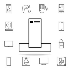 Poster - charger icon. internet things icons universal set for web and mobile