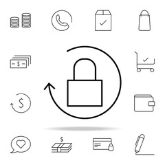 Poster - protection icon. e-commerce icons universal set for web and mobile