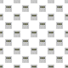 Poster - Display timer pattern seamless vector repeat for any web design