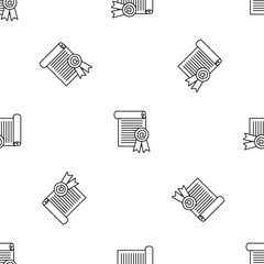 Poster - Graduated paper pattern seamless vector repeat geometric for any web design