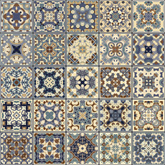 Naklejka na meble Collection of ceramic tiles