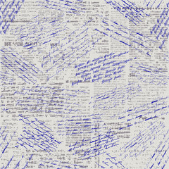 Poster - Vintage inscriptions pattern. Seamless background. Vector image.