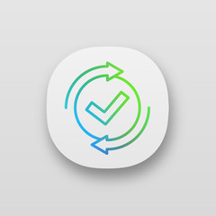 Sticker - Checking process app icon