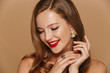 © Drobot Dean - Close up of a beautiful young woman wearing makeup