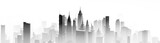 Fototapeta Nowy Jork - City mist panorama