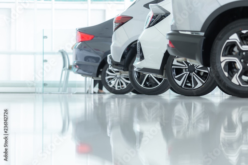 Fotografía Cars For Sale, Automotive Industry, Cars Dealership Parking Lot