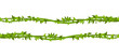 Twisted wild liana branch seamless pattern.