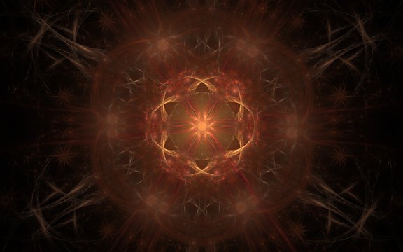 digital generated image in the form of abstract geometric shapes of various shades and colors for use in web design and computer graphics