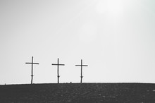 Three Crosses On The Horizont