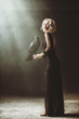 © Andrey Kiselev - blonde lady with raven